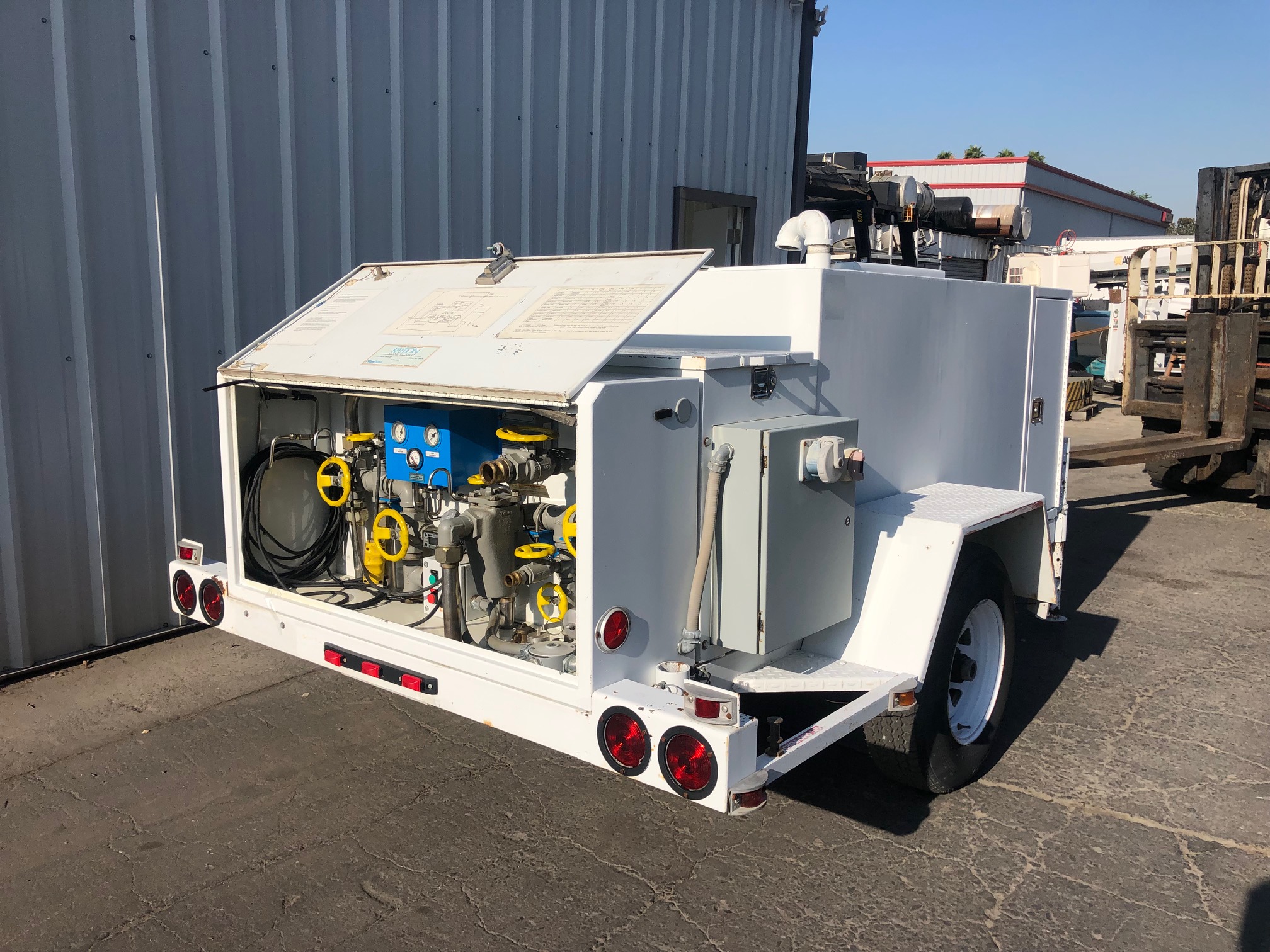 2002 Kaydon Velcon Oil Filtration Filter Press Trailer For Sale