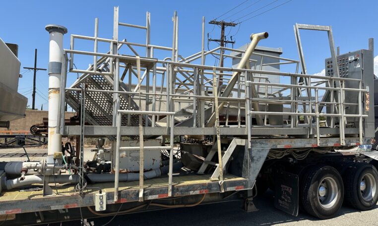 Bellmer Winkelpresse 3F 2.2M Belt Filter Press Trailer For Sale