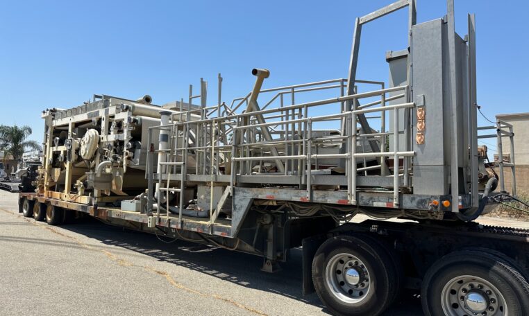 Bellmer Winkelpresse 3F 2.2M Belt Filter Press Trailer For Sale