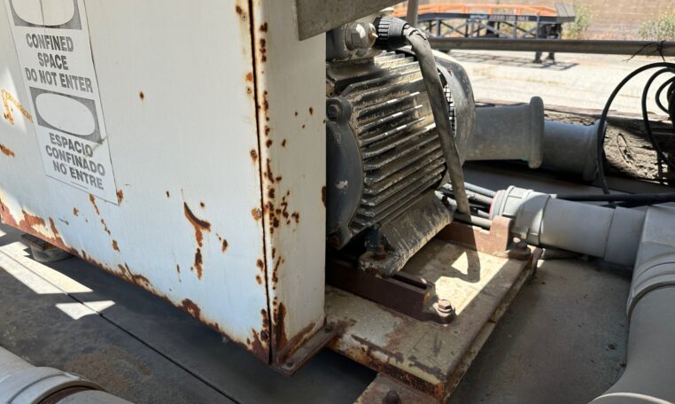 Bellmer Winkelpresse 3F 2.2M Belt Filter Press Trailer For Sale