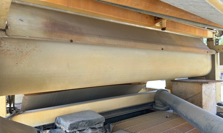 Bellmer Winkelpresse 3F 2.2M Belt Filter Press Trailer For Sale