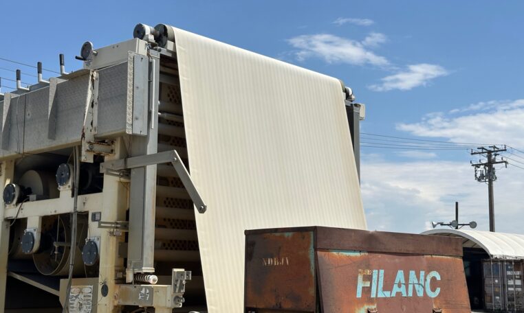 Bellmer Winkelpresse 3F 2.2M Belt Filter Press Trailer For Sale