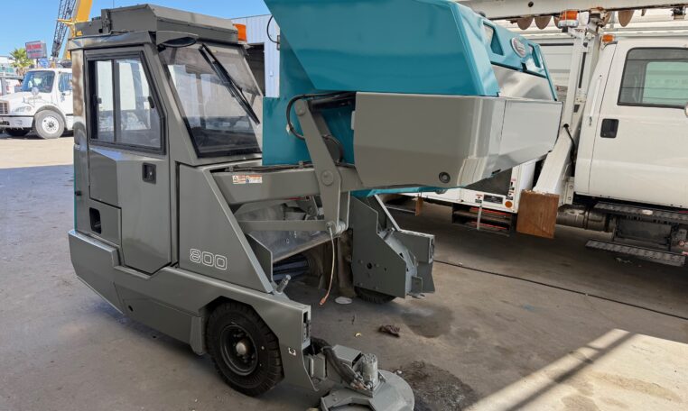 2016 Tennant 800 Diesel Sweeper For Sale