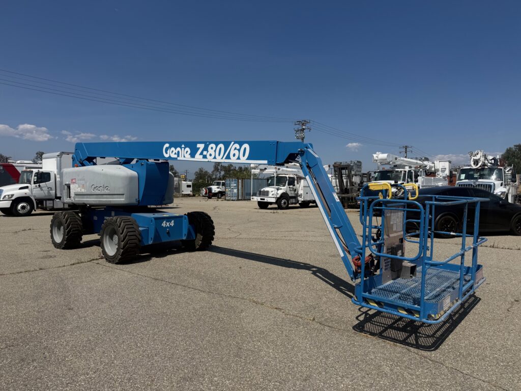 2018 Genie Z80/60 diesel 80ft aerial boom lift for sale